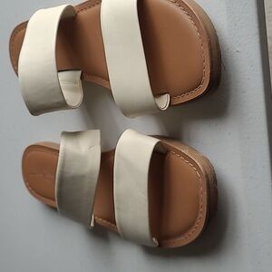 Universal Thread Cream Sandals